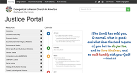 elca justice portal