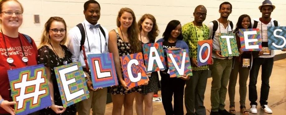 ELCA votes signs