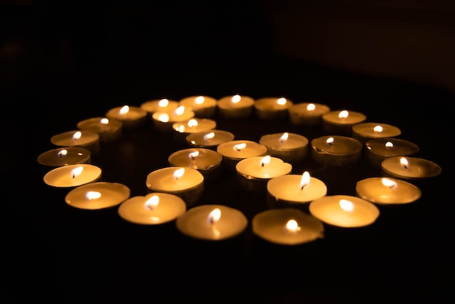 Peace Vigil Candles