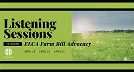 Listening Sessions Farm Bill