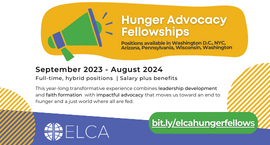 Hunger Advocacy Fellows opening